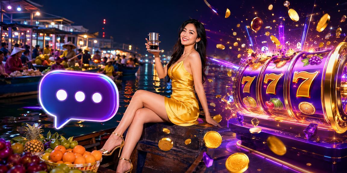 Người chơi slots game tại quán cà phê Cần Thơ theo phong cách Việt Nam