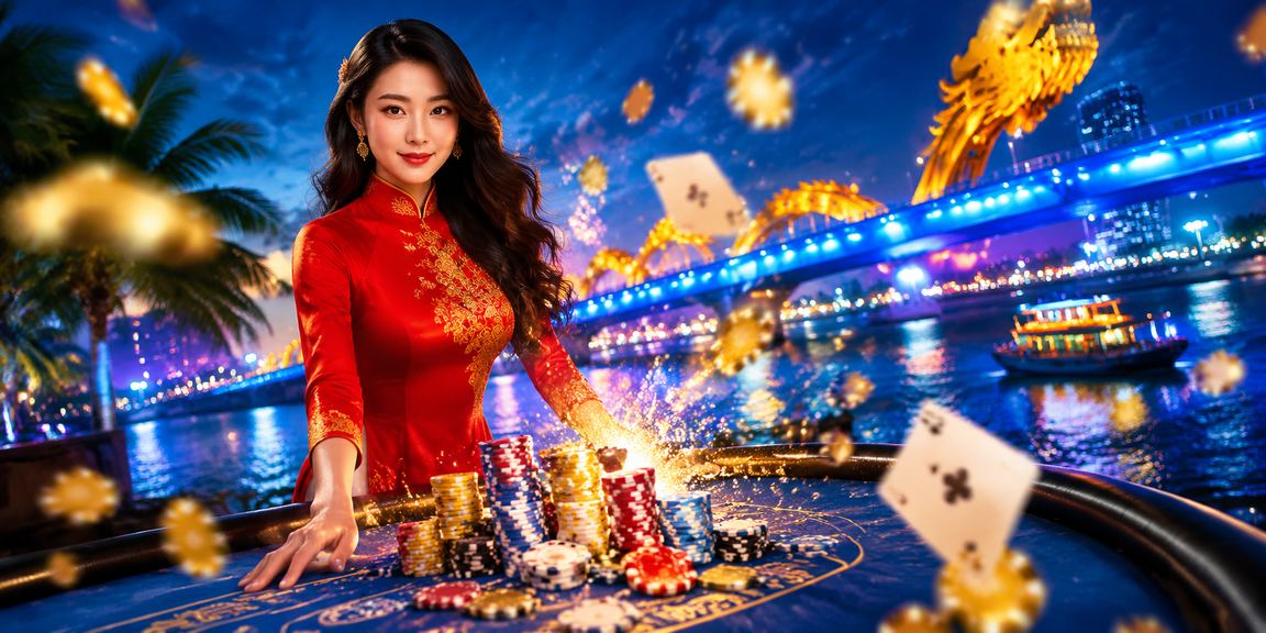 Người chơi card game tại Đà Nẵng với trang phục áo dài truyền thống Việt Nam